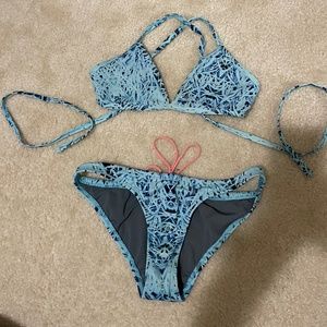 Blue Jolyn Bikini Europe Bottoms
